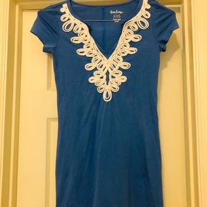 Lilly Pulitzer xxs stretch cotton dress